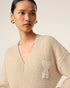 AMI PARIS Sweater in college ribs wool Unisex Apparel
